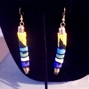 beaded earrings